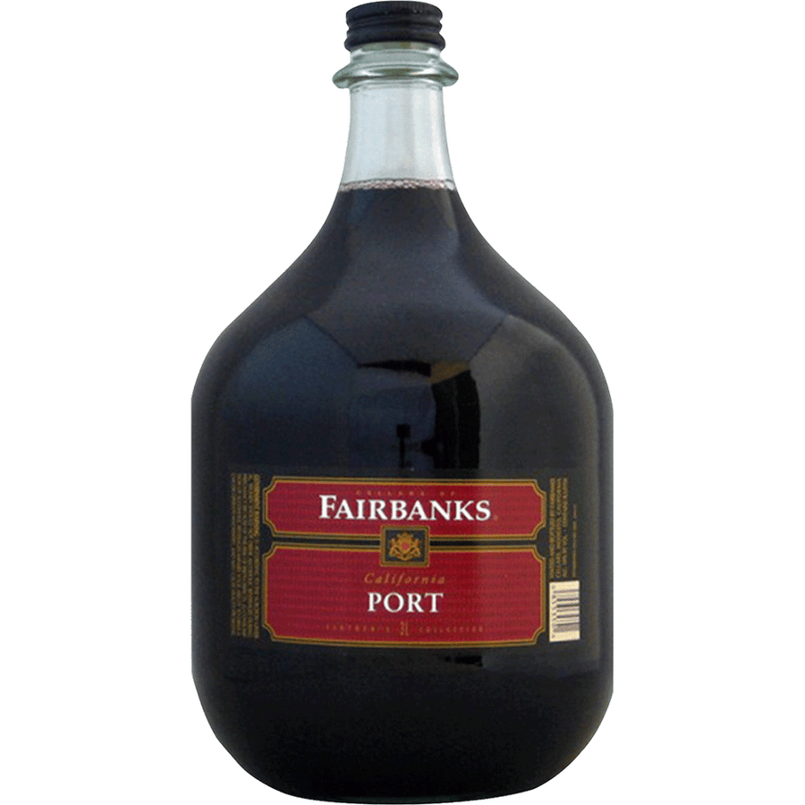 Fairbanks White Port 1.5L Front Bottle Label