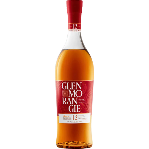 Glenmorangie Lasanta 12Yr Sherry Cask 750ML Front Bottle Label