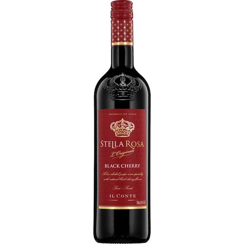Stella Rosa Black Cherry 750ML Front Bottle Label
