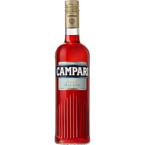 Campari Aperitivo 375ML Front Bottle Label