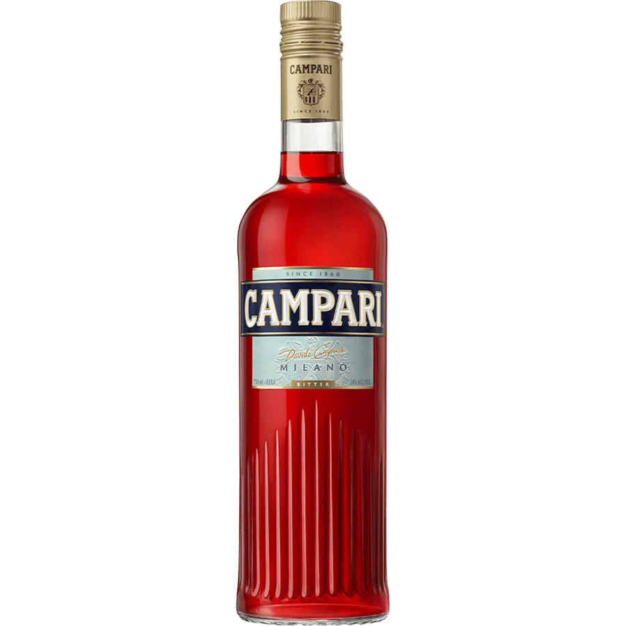 Campari Aperitivo 375ML Front Bottle Label