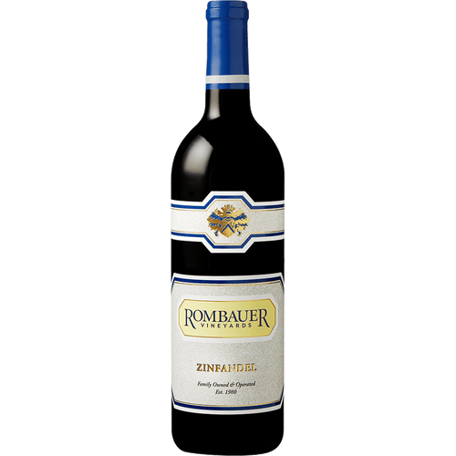 Rombauer California Zinfandel 750ML Front Bottle Label
