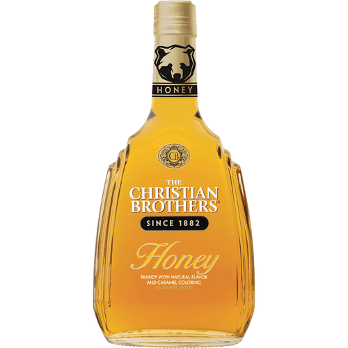 Christian Brothers Honey Brandy 375ML Front Bottle Label