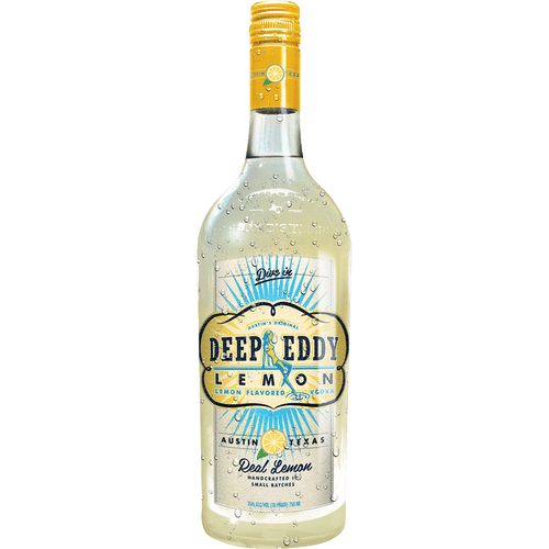 Deep Eddy Lemon Vodka 50ML Front Bottle Label