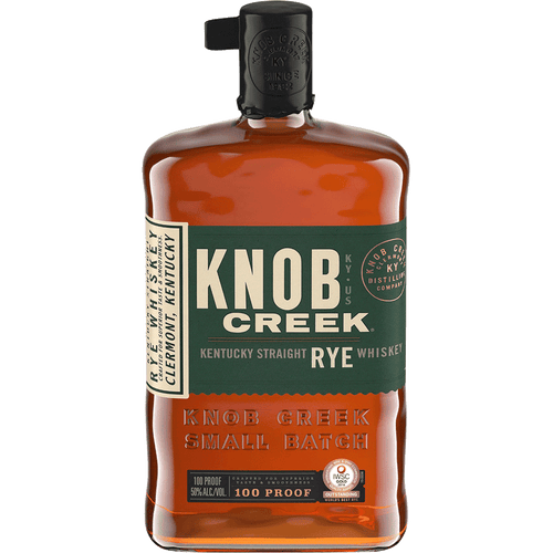 Knob Creek 7 Year Old Rye 750ML Front Bottle Label
