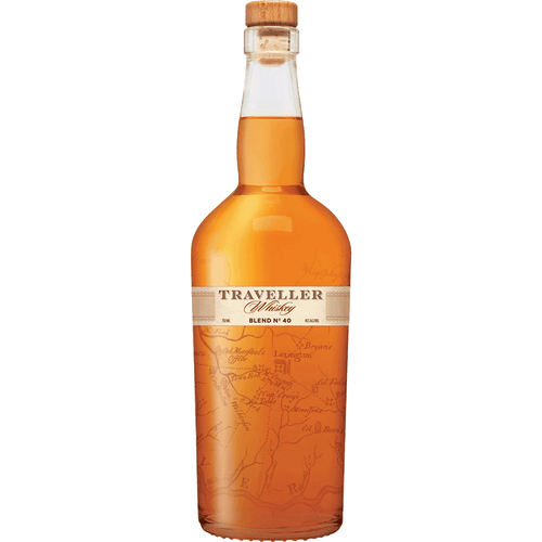 Traveller Whiskey Blend No. 40 1.75L Front Bottle Label