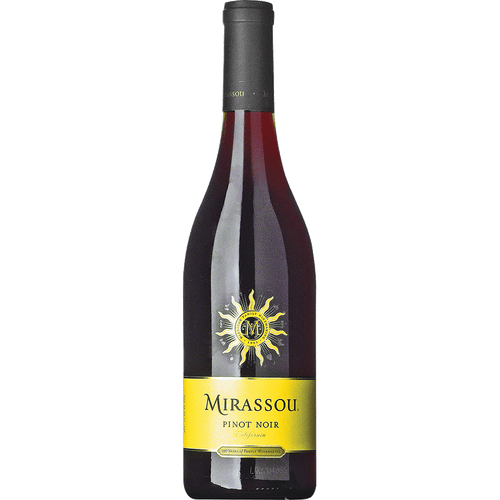 Mirassou Vineyards Pinot Noir 750ML Front Bottle Label