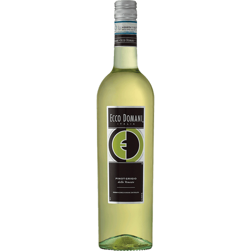 Ecco Domani Pinot Grigio delle Venezie 750ML Front Bottle Label
