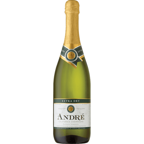 Andre California Extra Dry 750ML Front Bottle Label