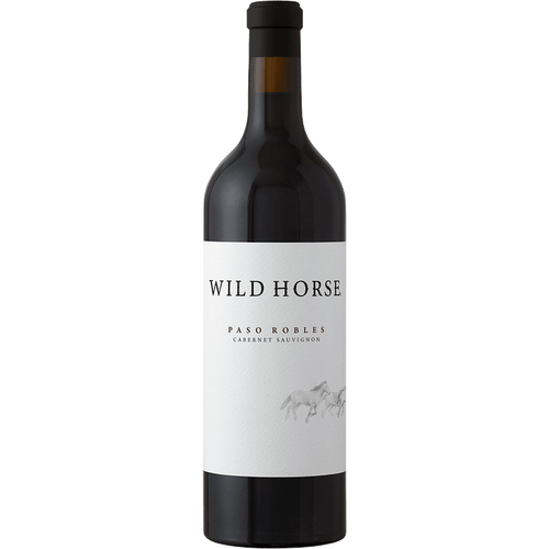 Wild Horse Paso Robles Cabernet Sauvignon 750ML Front Bottle Label
