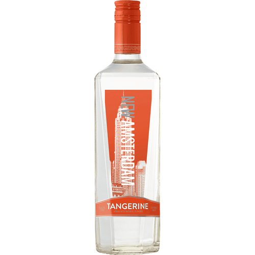 New Amsterdam Tangerine Flavored Vodka 1.75L Front Bottle Label