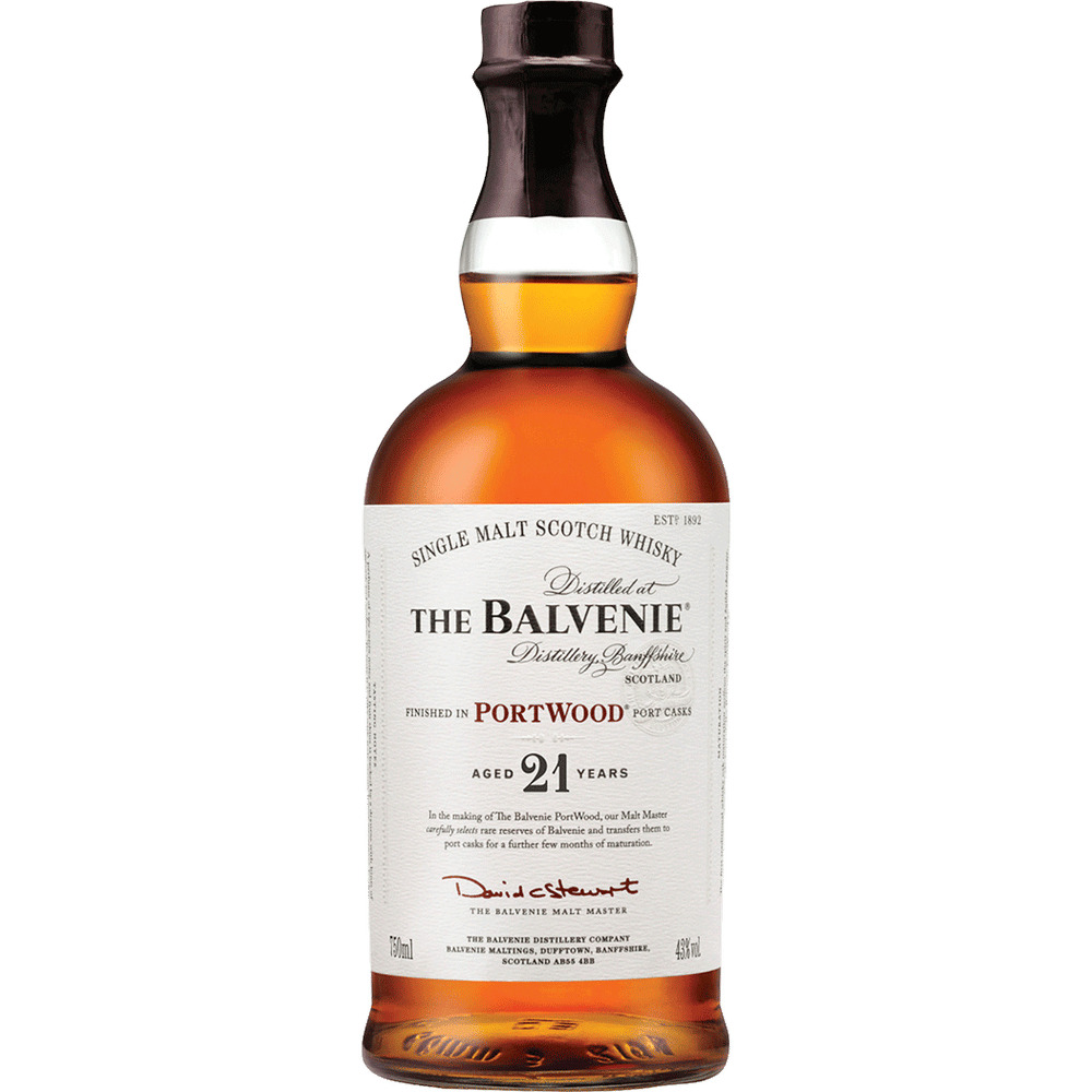 Image of The Balvenie PortWood 21 Year Old Single Malt Scotch Whisky