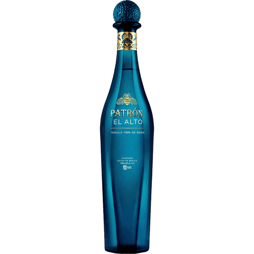 Patron Reposado El Alto Tequila 750ML Front Bottle Label