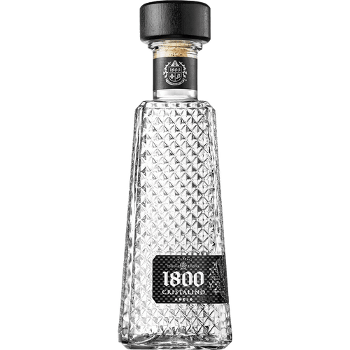 1800 Tequila Cristalino 750ML Front Bottle Label