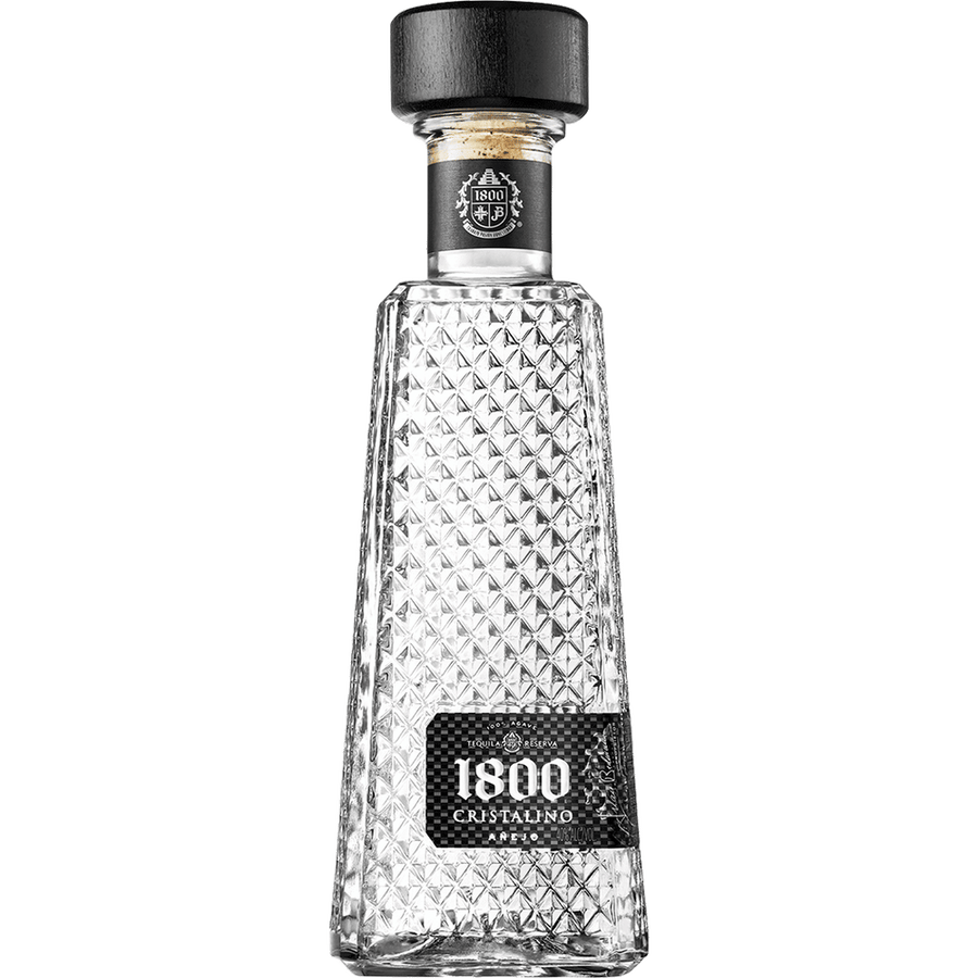 1800 Tequila Cristalino 750ML Front Bottle Label
