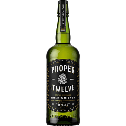 Proper No. Twelve Irish Whiskey 1L Front Bottle Label