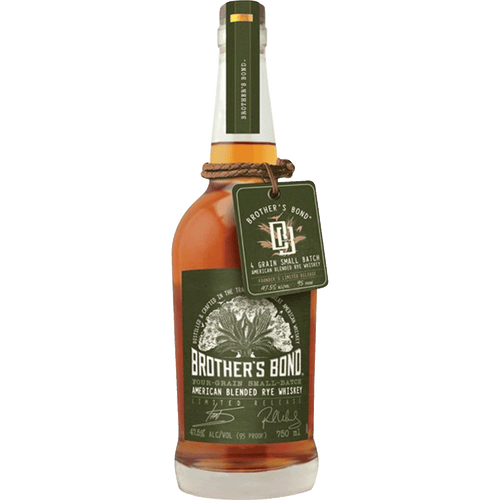 Brothers bond rye four grain 750ML Front Bottle Label