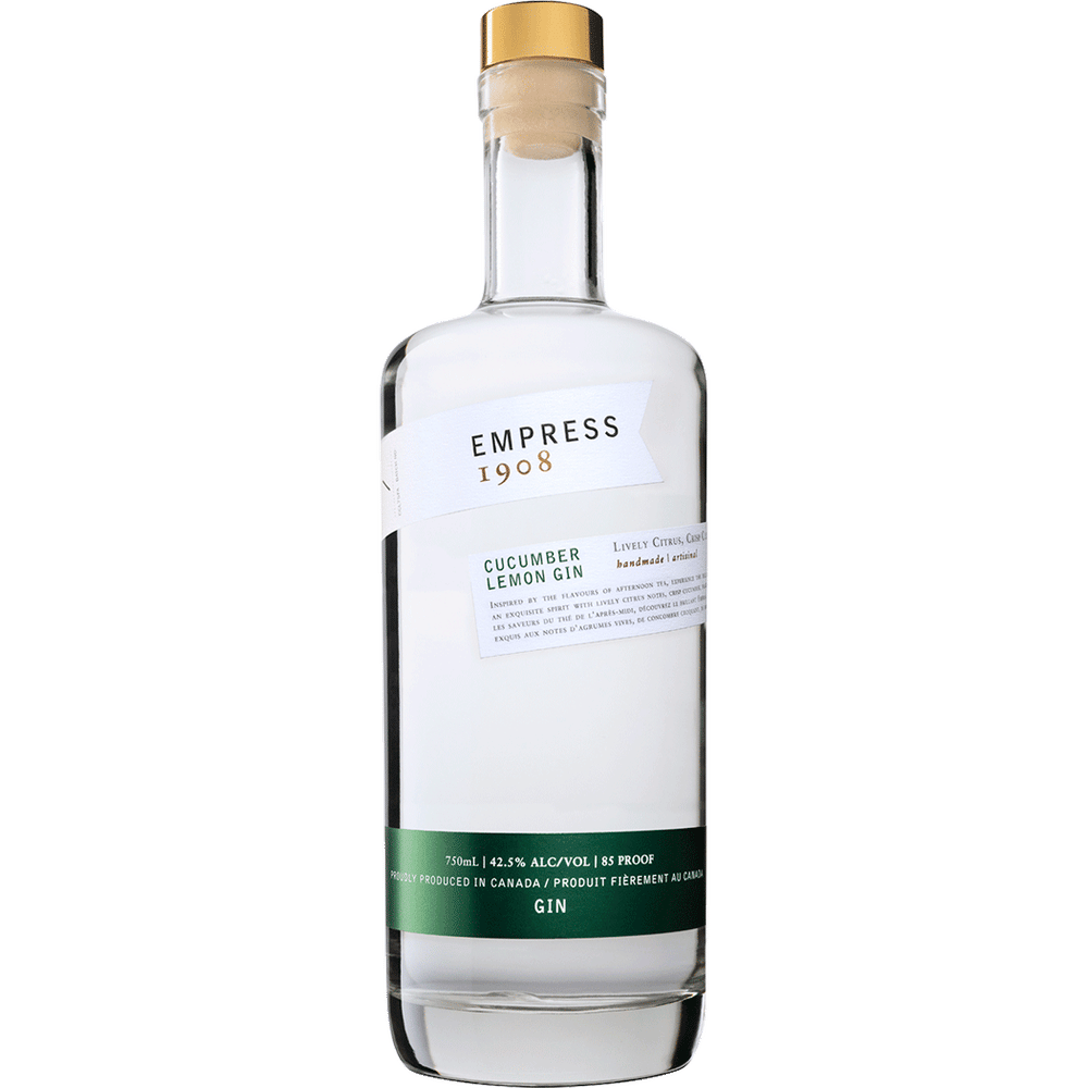 Image of Empress 1908 gin cucumber lemon