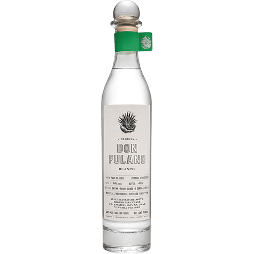 Don Fulano Blanco 750ML Front Bottle Label