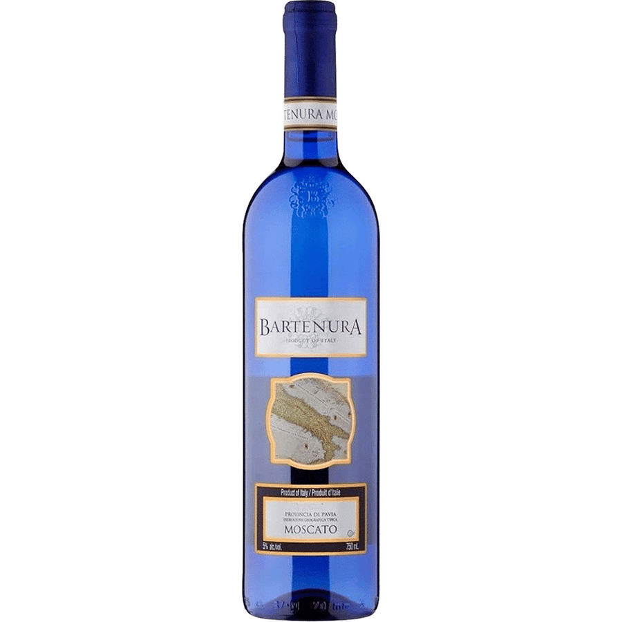 Bartenura Moscato Provincia di Pavia IGT 750ML Front Bottle Label