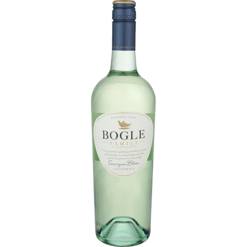 Bogle Vineyards Sauvignon Blanc 750ML Front Bottle Label