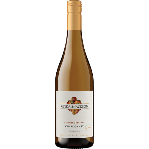 Kendall-Jackson Vintner's Reserve Chardonnay 750ML Front Bottle Label