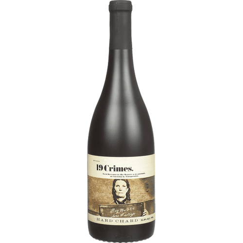 19 Crimes Hard Chardonnay 750ML Front Bottle Label