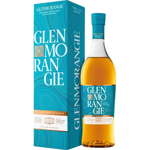 Glenmorangie Triple Cask Single Malt 750ML Front Bottle Label
