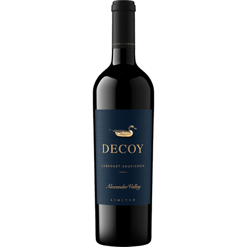 Decoy Limited Cabernet Sauvignon Alexander Valley 750ML Front Bottle Label