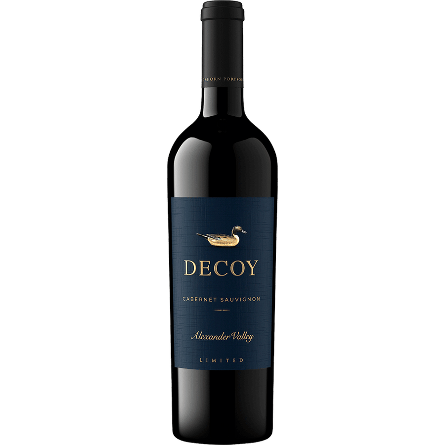 Decoy Limited Cabernet Sauvignon Alexander Valley 750ML Front Bottle Label