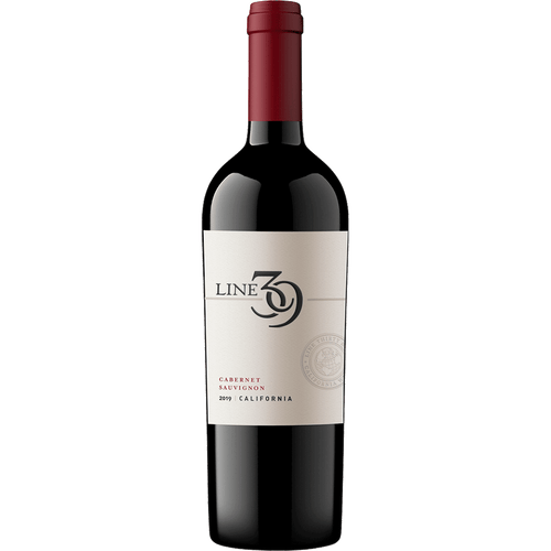 Line 39 Cabernet Sauvignon 750ML Front Bottle Label