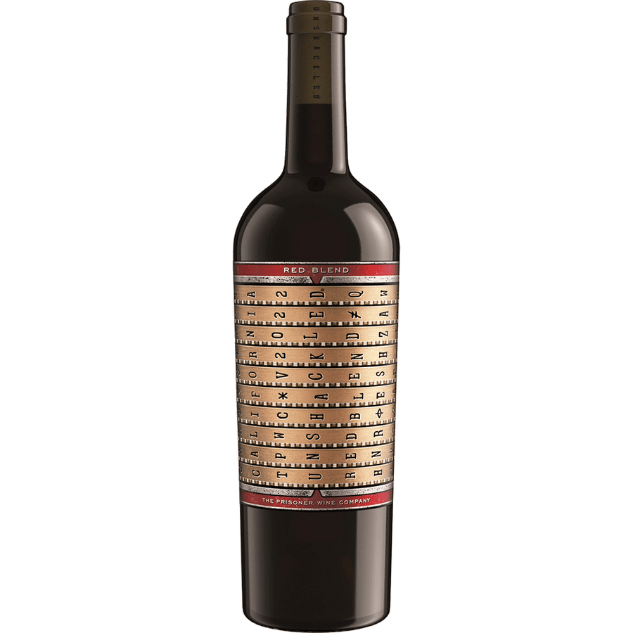 Unshackled Red 750ML Front Bottle Label