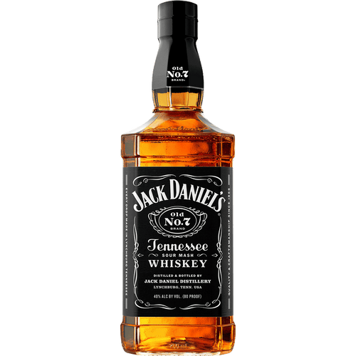 Jack Daniel's Old No. 7 50ML Front Bottle Label