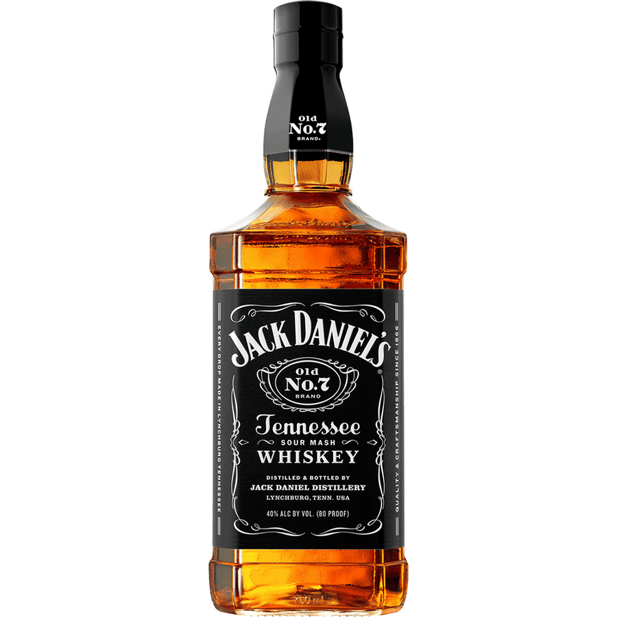 Jack Daniel's Old No. 7 50ML Front Bottle Label