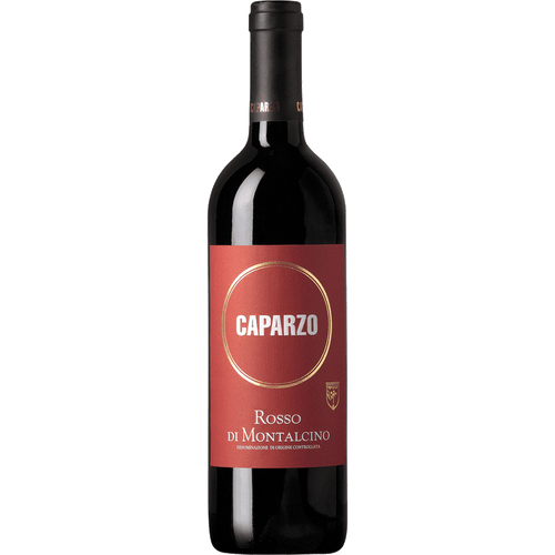 Caparzo Rosso di Montalcino 750ML Front Bottle Label