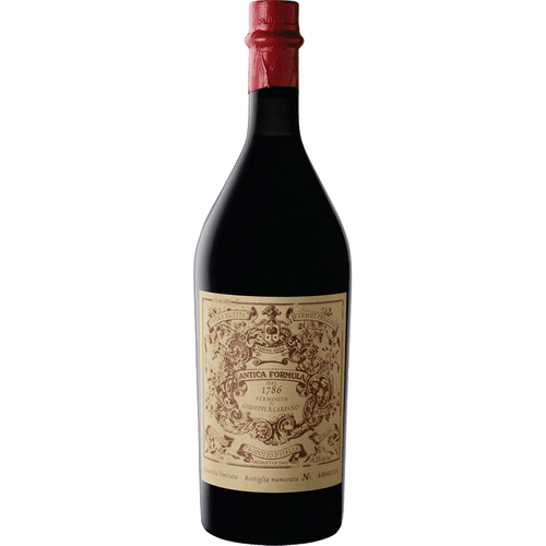 Carpano Antica Formula Vermouth 375ML Front Bottle Label