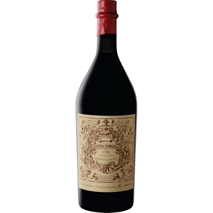 Carpano Antica Formula Vermouth 375ML Front Bottle Label