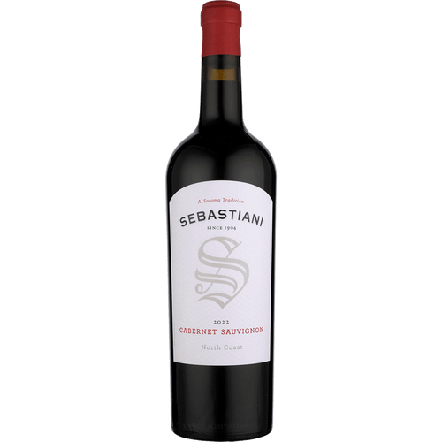 Sebastiani Cabernet Sauvignon 750ML Front Bottle Label