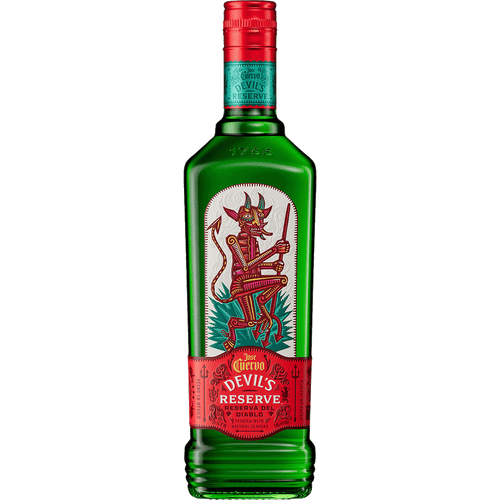 Jose Cuervo Devil's Reserve Tequila 375ML Front Bottle Label