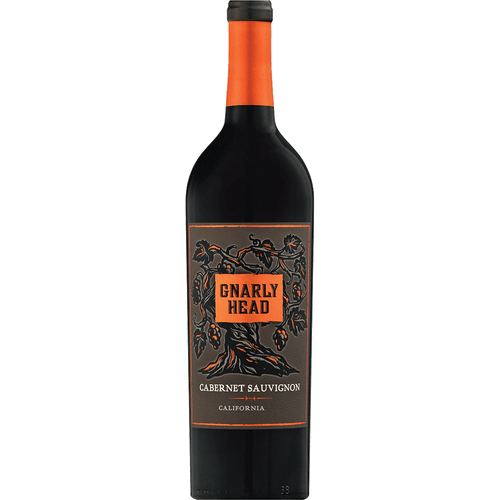 Gnarly Head Cabernet Sauvignon 750ML Front Bottle Label