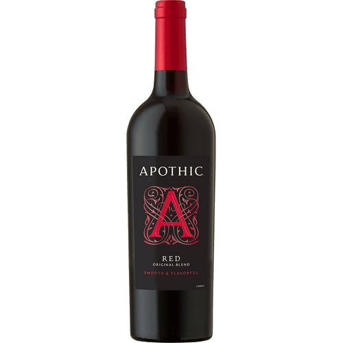 Apothic Red 750ML Front Bottle Label