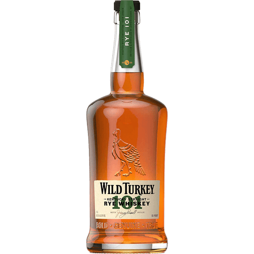 Wild Turkey Kentucky Straight Rye 101 Proof 750ML Front Bottle Label