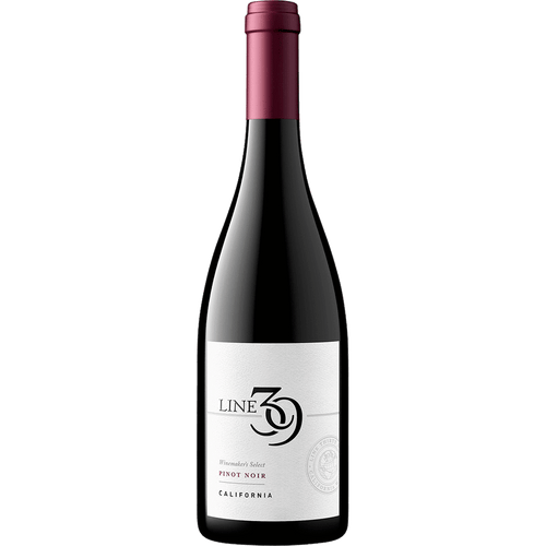 Line 39 Pinot Noir 750ML Front Bottle Label