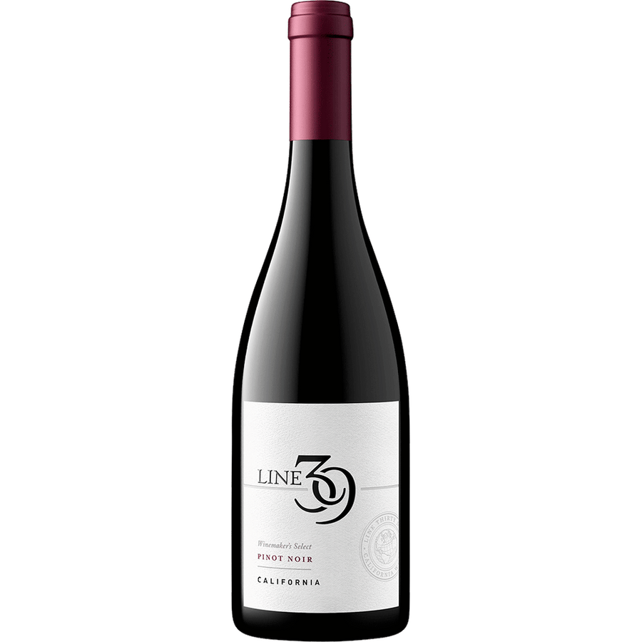 Line 39 Pinot Noir 750ML Front Bottle Label