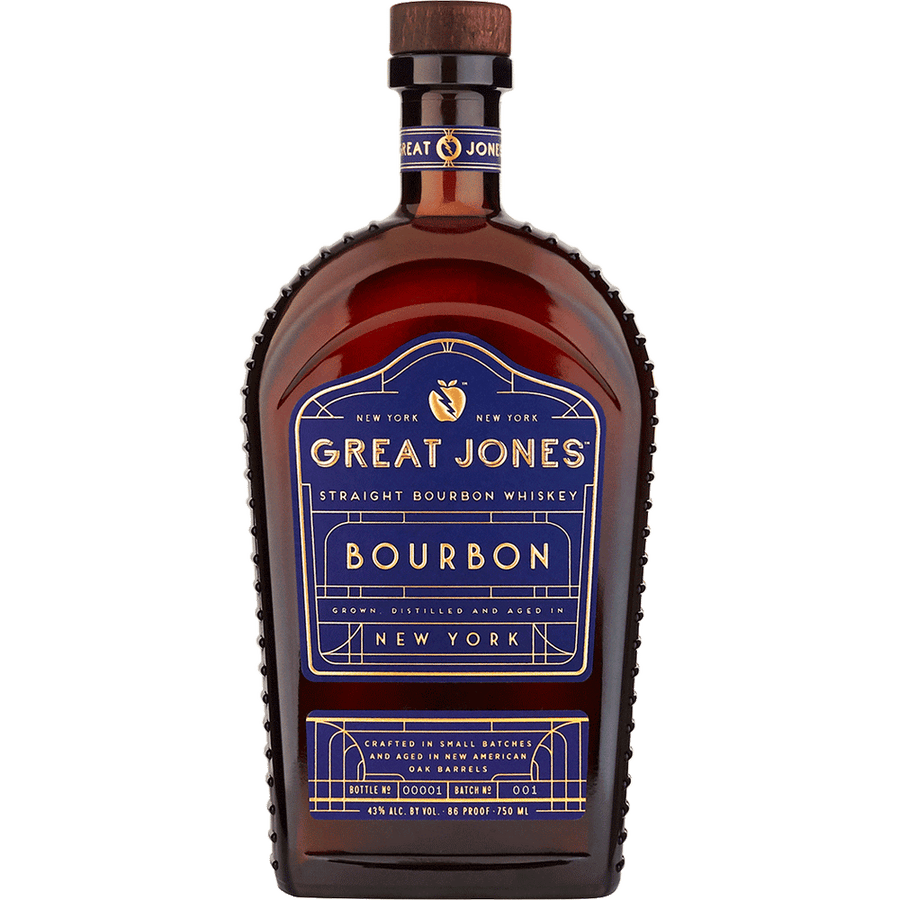 Great Jones Straight Bourbon 750ML Front Bottle Label