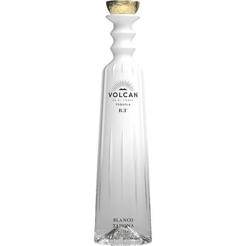 Volcan Tequila Blanco Tahona 750ML Front Bottle Label