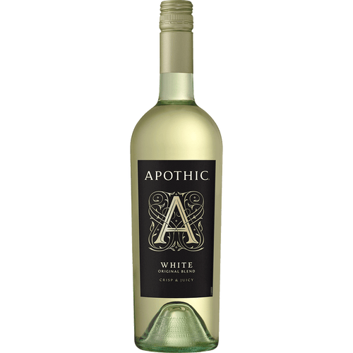 Apothic White 750ML Front Bottle Label
