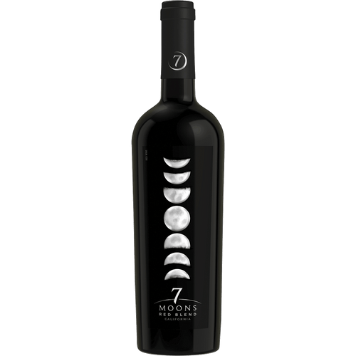 7 Moons Red Blend Red Wine 750ML Front Bottle Label