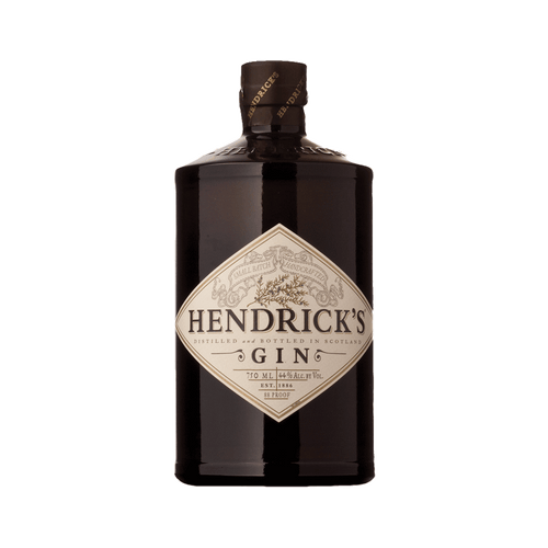 Hendrick's Gin 375ML Front Bottle Label