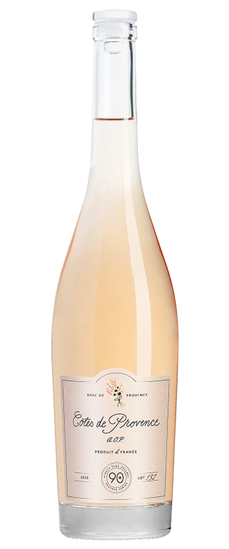 90+ Cellars Lot 132 Côtes de Provence Rosé 750ML bottle